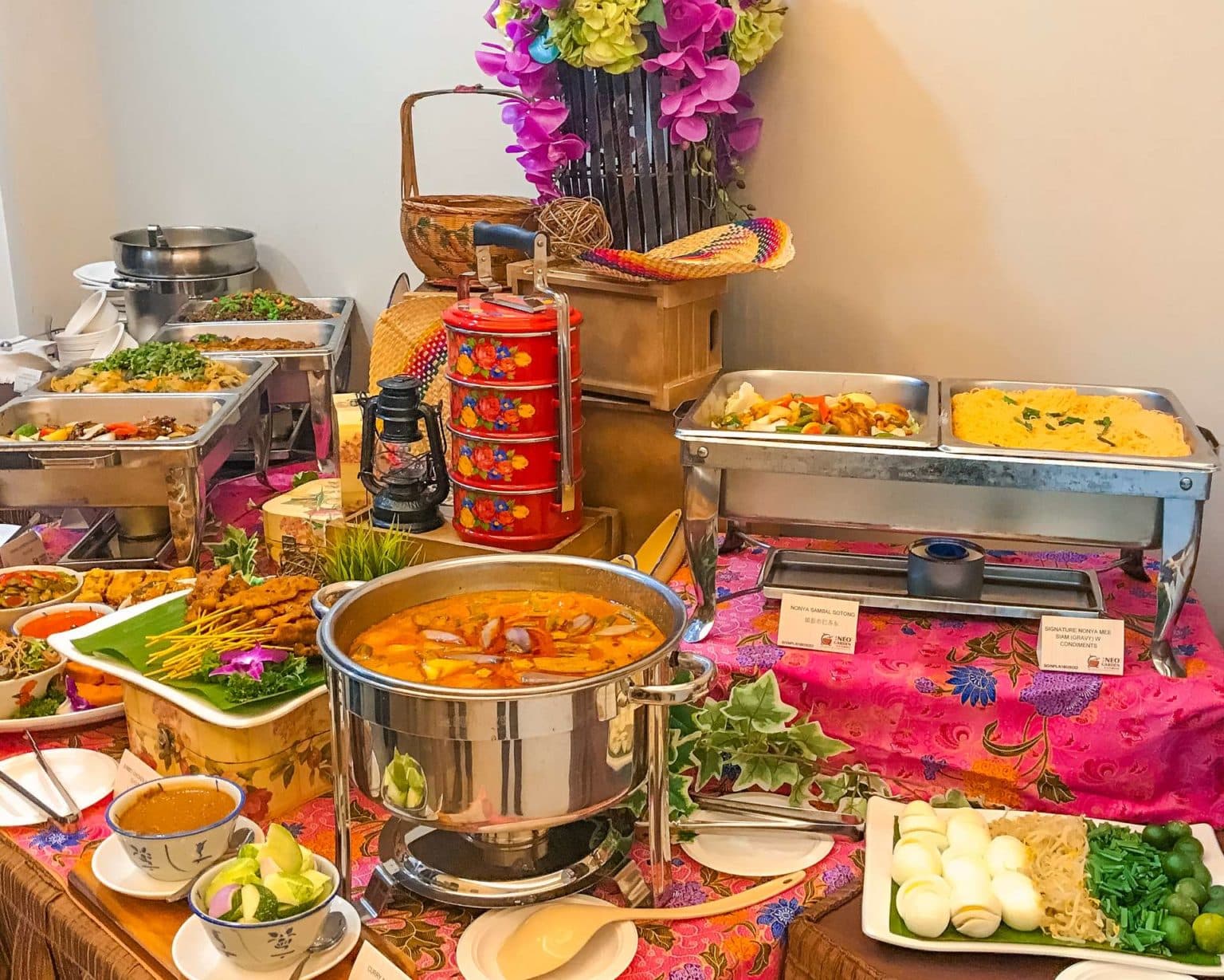 Buffet Catering Menus | Chilli Manis Catering