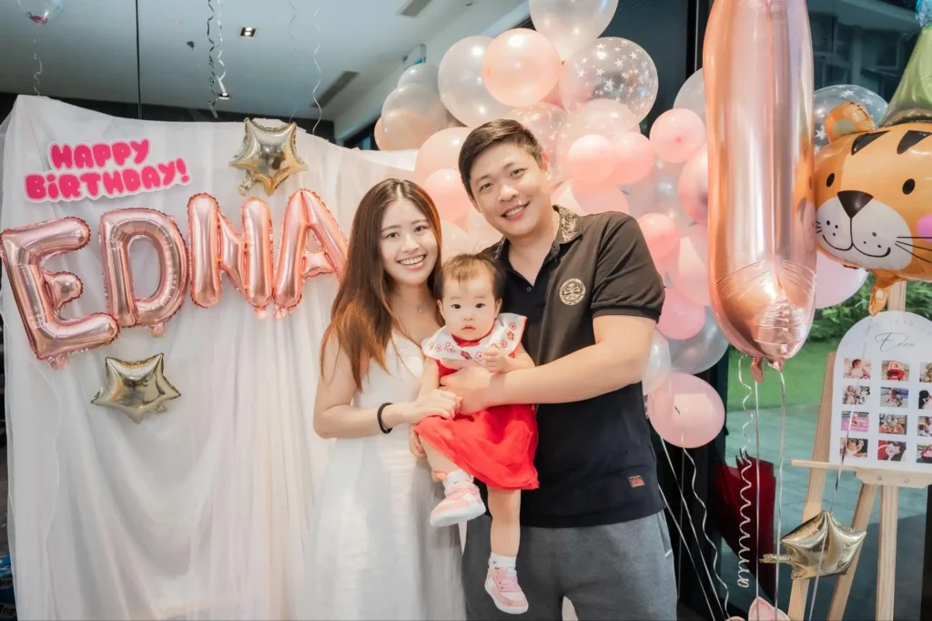 Birthday Celebration for a baby Girl