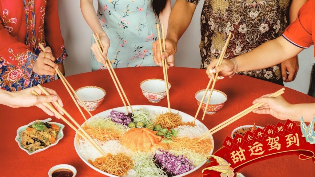 People about to do a Prosperity Toss